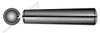 M3 X 10mm DIN 1471, Metric, Grooved Tapered Pins, Class 6.8 Steel