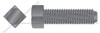 M8-1.25 X 16mm DIN 479, Metric, Set Screws, Square Head, Class 8.8 Steel, Plain