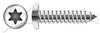M6.3 X 19mm DIN 7981 / ISO 7049, Metric, Self-Tapping Sheet Metal Screws, Pan 6-Lobe Drive, Full Thread, A4 Stainless Steel