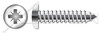 M4.2 X 32mm DIN 7981 / ISO 7049, Metric, Self-Tapping Sheet Metal Screws, Pan Pozidriv Alternative Drive, Full Thread, A2 Stainless Steel