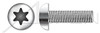 M3-0.5 X 12mm ISO 7380-1, Metric, Button Head Cap Screws, 6-Lobe Drive, A2 Stainless Steel