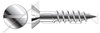 M3.5 X 35mm DIN 97, Metric, Wood Screws, Flat Slot Drive, A4 Stainless Steel