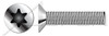 M6-1.0 X 20mm DIN 7991 / ISO 10642, Metric, Flat Head 6-Lobe Drive Socket Cap Screws, Full Thread, A2 Stainless Steel