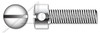 M4-0.7 X 25mm DIN 404, Metric, Capstan Screws, Slotted Drive, AISI 303 Stainless Steel (18-8)