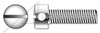 M4-0.7 X 8mm DIN 404, Metric, Capstan Screws, Slotted Drive, AISI 303 Stainless Steel (18-8)