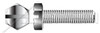 M4-0.7 X 30mm DIN 933, Metric, Hex Head Cap Screws Bolts, Slotted Drive, Full Thread, A2 Stainless Steel