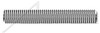 M20-2.5 X 1m DIN 976-1, Metric, Studs, Left-hand Thread, Full Thread, A2 Stainless Steel