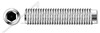 M3-0.5 X 4mm DIN 915 / ISO 4028, Metric, Hex Socket Set Screws, Dog Point, A4 Stainless Steel