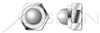 M8-1.25 DIN 986, Metric, Hex Nylon Insert Domed Cap Stop Lock Nuts, A2 Stainless Steel M8-1.25 DIN 986, Metric, Hex Nylon Insert Domed Cap Stop Lock Nuts, A2 Stainless Steel