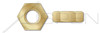#2-56 Hex Machine Screw Nuts, Steel, Yellow Cadmium Plating, MS35649, DFARS