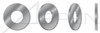 ID=0.219", OD=0.365" Flat Washers, Regular Series, Steel, Cadmium Plated, MS27183, DFARS