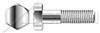 1/4"-20 X 1/2" Hex Cap Screws, Monel Nickel Copper Alloy 400, ASTM F468 and MILS1222H, DFARS