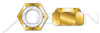 5/8"-11 Nylon Insert Hex Lock Nuts, Yellow Zinc Plated Steel, NM and NE Standard Series 5/8"-11 Nylon Insert Hex Lock Nuts, Yellow Zinc Plated Steel, NM and NE Standard Series