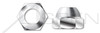 5/16"-18, A/F=9/16" Acorn Cap Dome Nuts, Open End, Low Crown, Steel, Nickel Plated