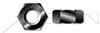 3/4"-10 Hex Finished Nuts, Steel, Black Oxide
