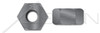 5/8"-11 Heavy Hex Structural Nuts, ASTM A563-DH, Medium Carbon Steel, Made in U.S.A.