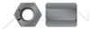 5/8"-18, THK=27/32", A/F=15/16" Hex High Nuts, UNF Fine Thread, Grade 8 Steel, Plain