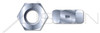 5/8"-18 2-Way Reversible Lock Nuts, Finished Nut Pattern, Steel, Zinc Plated