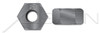 1-1/4"-7 Hex Heavy Nuts, Single Chamfered, Washer Faced, Grade 2H Steel, Plain, ASTM A194