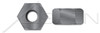 2-1/4"-4.5 Hex Heavy Nuts, Hot Formed, Steel, Plain