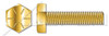 1/2"-13 X 2" Hex Tap Bolts, Full Thread, Grade 8 Steel, Yellow Zinc