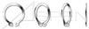 2.000" External Retaining Rings, 15-7 Mo Stainless Steel