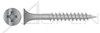 #14 X 4" Deck Screws, Bugle Phillips Drive, Coarse Thread, Sharp Point, Steel, Dacrotized Finish