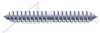 #8 X 1-1/4" Dowel Screws, Steel, Zinc Plated
