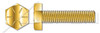 5/16"-18 X 2-1/4" Hex Tap Bolts, Full Thread, Grade 8 Steel, Yellow Zinc