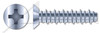 #4 X 1/4" Hi-Lo Self-Tapping Sheet Metal Screws, Flat Undercut Phillips Drive, Full Thread, Steel, Zinc Plated #4 X 1/4" Hi-Lo Self-Tapping Sheet Metal Screws, Flat Undercut Phillips Drive, Full Thread, Steel, Zinc Plated
