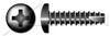 #4 X 5/16" Type 25 Thread Cutting Screws, Pan Head with Phillips Drive, Steel, Black Oxide and Oil #4 X 5/16" Type 25 Thread Cutting Screws, Pan Head with Phillips Drive, Steel, Black Oxide and Oil