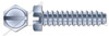 #6 X 3/8" Self-Tapping Sheet Metal Screws, Type "B", Hex Indented Slotted, Steel, Zinc Plated and Baked