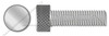 #10-32 X 3/8" Knurled Thumb Screws, Aluminum