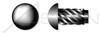 #00 X 1/4" U-Drive Hammer Screws, Round Head, Steel, Black Oxide