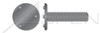 1/4"-20 X 1/2" Weld Screws, Projections Over Head, C1008-C1010 Steel