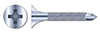 #10 X 2-1/2" Self-Drilling Screws, Bugle Phillips Drive, #2 Self-Drilling Point, Fine Thread, Steel, Zinc Plated