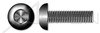 #8-32 X 3/8" Button Head Hex Socket Cap Screws, Coarse Thread, Alloy Steel, Made in U.S.A.