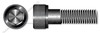 #10-24 X 1/2" Hex Socket Head Cap Screws, Coarse Thread, Alloy Steel, Made in U.S.A.