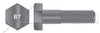 1-1/4"-7 X 5-1/2" Heavy Hex Bolts, Grade B7 Steel, Plain, ASTM A193