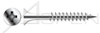 #10 X 3" Deck Screws, Bugle Phillips Drive, Coarse Thread, AISI 304 Stainless Steel (18-8)