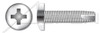 #12-24 X 3/4" Type 23 Thread Cutting Screws, Pan Head with Phillips Drive, Stainless Steel