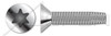 5/16"-18 X 1-1/2" Type F Thread Cutting Screws, Flat Head with 6Lobe Torx(r) Drive, Stainless Steel