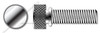 #4-40 X 7/16" Thumb Screws, Knurled Head with Shoulder, Stainless Steel