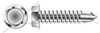 #14 X 3/4" Self-Drilling Screws, Indented Hex Head, Ultra Stainless Steel 410MO #14 X 3/4" Self-Drilling Screws, Indented Hex Head, Ultra Stainless Steel 410MO