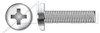 #4-40 X 1/8" Fully Threaded Machine Screws, Stainless Steel, Binding Head Phillips Drive