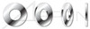 5/16" X 1" OD Flat Washers, Stainless Steel, Standard