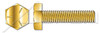 5/16"-18 X 3/4" Machine Bolts, Hex Head, Full Thread, Grade 5 Steel, Yellow Zinc 5/16"-18 X 3/4" Machine Bolts, Hex Head, Full Thread, Grade 5 Steel, Yellow Zinc