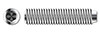 #10-24 X 1" Hex Socket Set Screws, Flat Point, Full Thread, AISI 304 Stainless Steel (18-8)