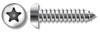 #14 X 1-1/4" Button Head Type AB Self Tapping Sheet Metal Security Screws with Tamper-Resistant Torx Plus(r) Pin Drive, Stainless Steel 18-8