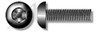1/4"-20 X 3/4" Security Machine Screws, Button Head Tamper Resistant Hex Socket Pin Drive, Alloy Steel, Includes Driver Bit